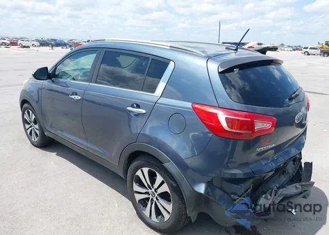 2012 Kia Sportage Ex from USA, damaged, VIN KNDPC3A27C7179138